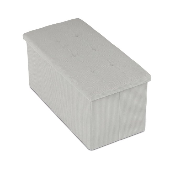 Taburet AFRODITE s úložným prostorem — manšestr, více barev