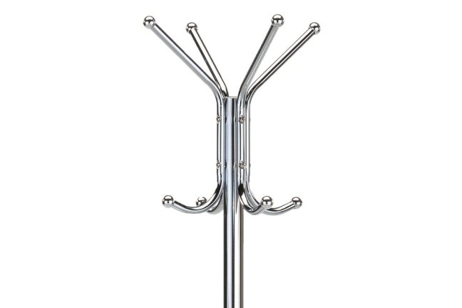 Stojanový věšák TONTO — kov, chrom