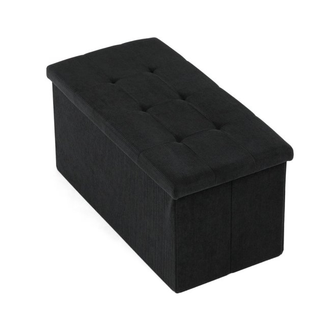 Taburet AFRODITE s úložným prostorem — manšestr, více barev