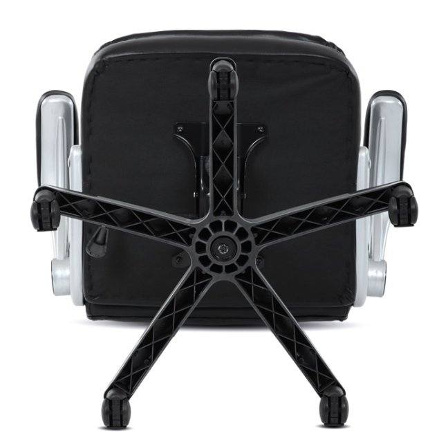 Kancelářské křeslo KURO — ekokůže, černá