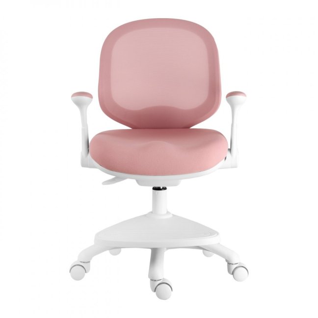Dětská rostoucí židle Neoseat KIDDY ONE — látka, růžová