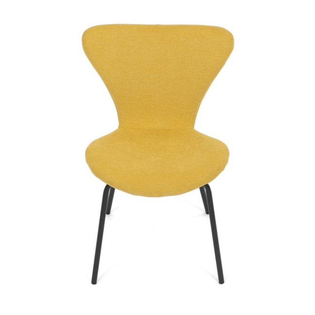 Jídelní židle JULES — kov, látka, více barev - Barevné varianty jídelní židle JULES: Světle šedá