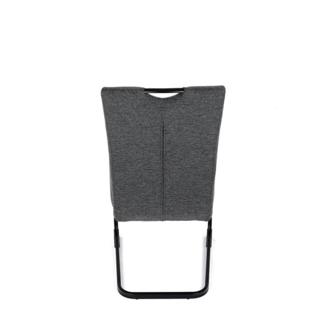 Jídelní židle MARLENE — kov, látka, více barev - Barevné varianty jídelní židle MARLENE: Šedá