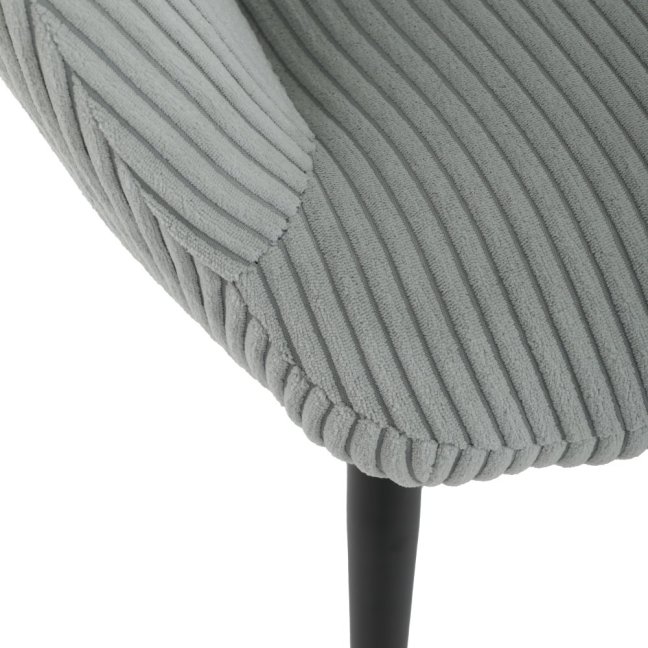 Relaxační křeslo ušák s taburetem ROYAL — kov, manšestr, mentolová