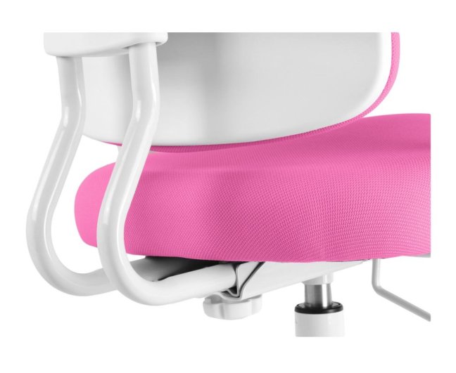 Dětská rostoucí židle Neoseat KIDDY THREE — látka, tmavě růžová