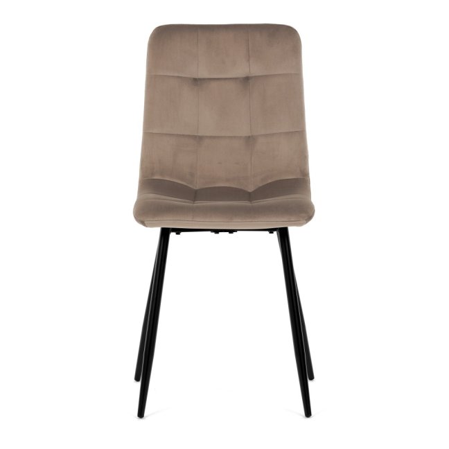 Jídelní židle THEO II — kov, samet, více barev - Barevné varianty židle THEO II: Modrá