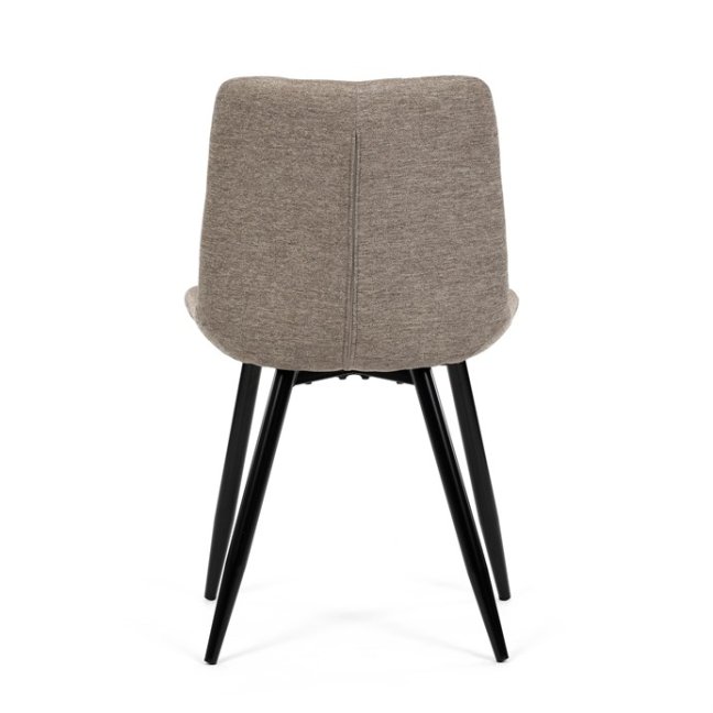 Jídelní židle NIDORA — kov, látka, více barev