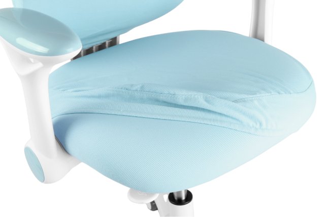 Dětská rostoucí židle Neoseat JUNI 007 — látka, pratelný potah, modrá