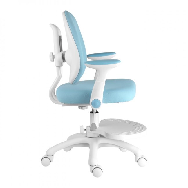 Dětská rostoucí židle Neoseat KIDDY TWO — látka, modrá (rozbaleno)