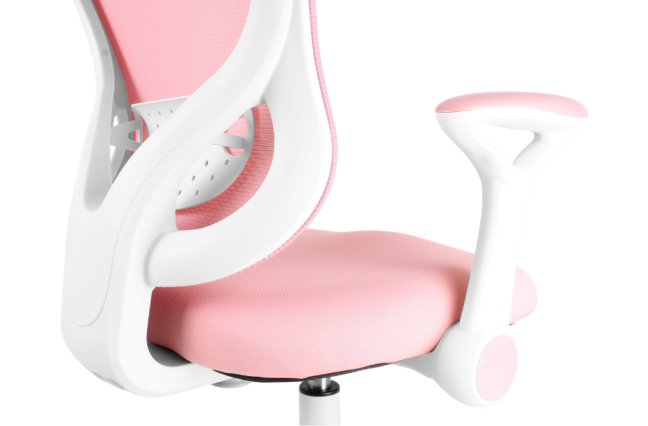 Dětská rostoucí židle Neoseat JUNI 007 — látka, pratelný potah, růžová