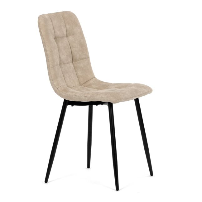 Jídelní židle THEO III — kov, látka vintage, více barev - Barevné varianty židle THEO III: Černá