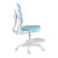 Dětská rostoucí židle Neoseat KIDDY THREE — látka, pratelný potah, modrá