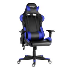 Herní židle Racing Pro ZK-012 — ekokůže, černá / modrá