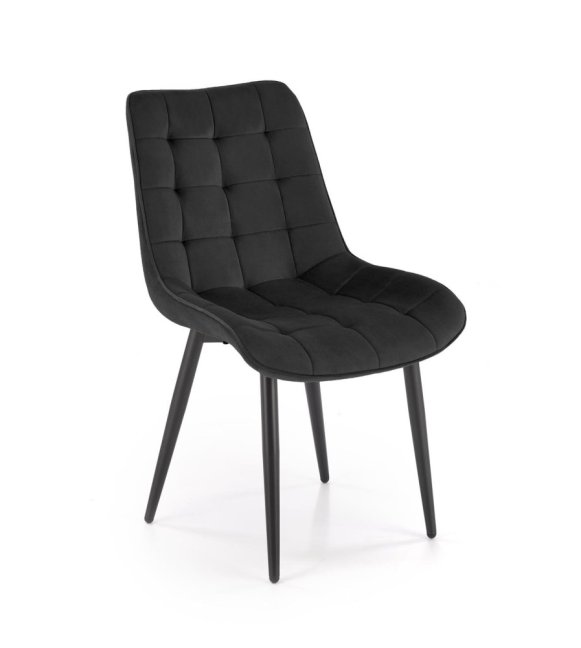 Jídelní židle GANSO — kov, samet, více barev