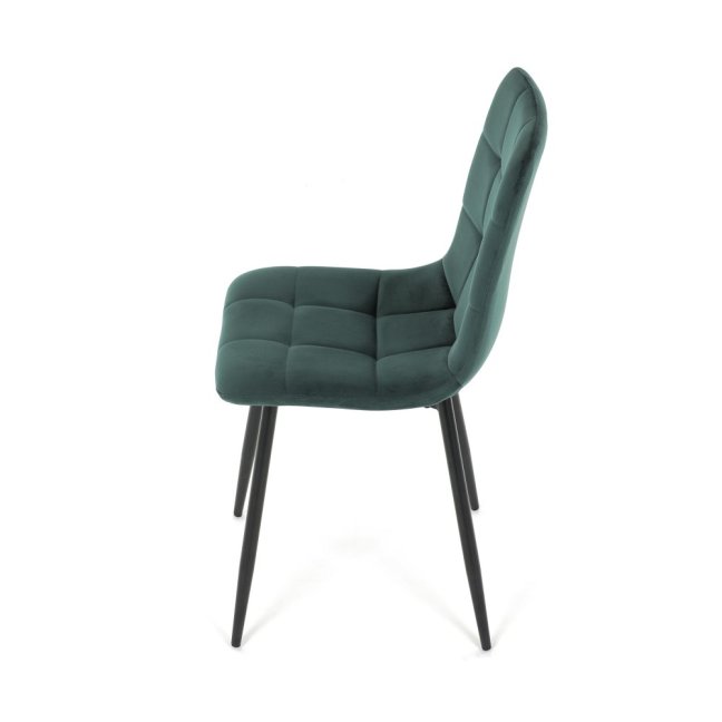 Jídelní židle THEO II — kov, samet, více barev - Barevné varianty židle THEO II: Modrá