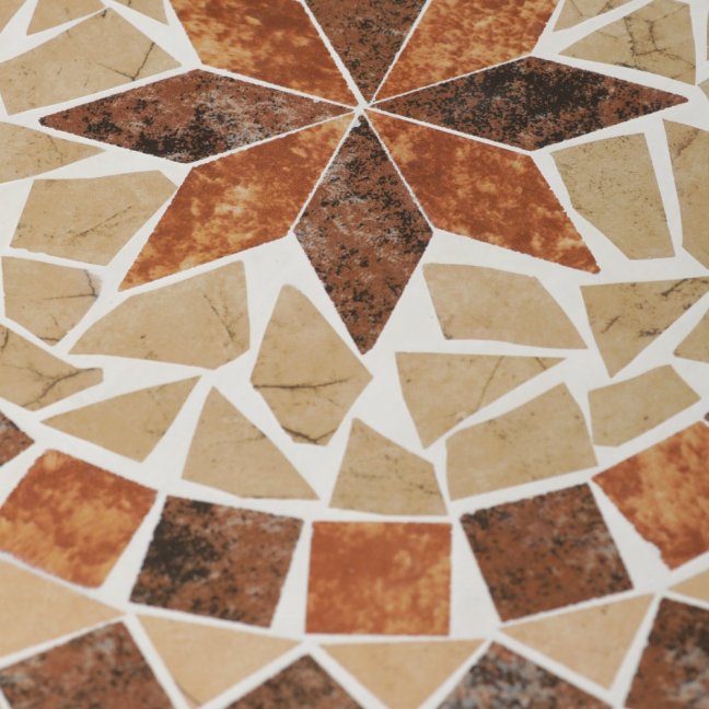 Zahradní set PROVENCE 1 + 2  — kov, kámen, mozaika, černá