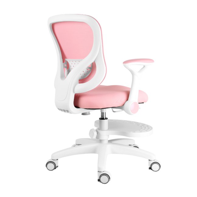 Dětská rostoucí židle Neoseat JUNI 007 — látka, pratelný potah, růžová