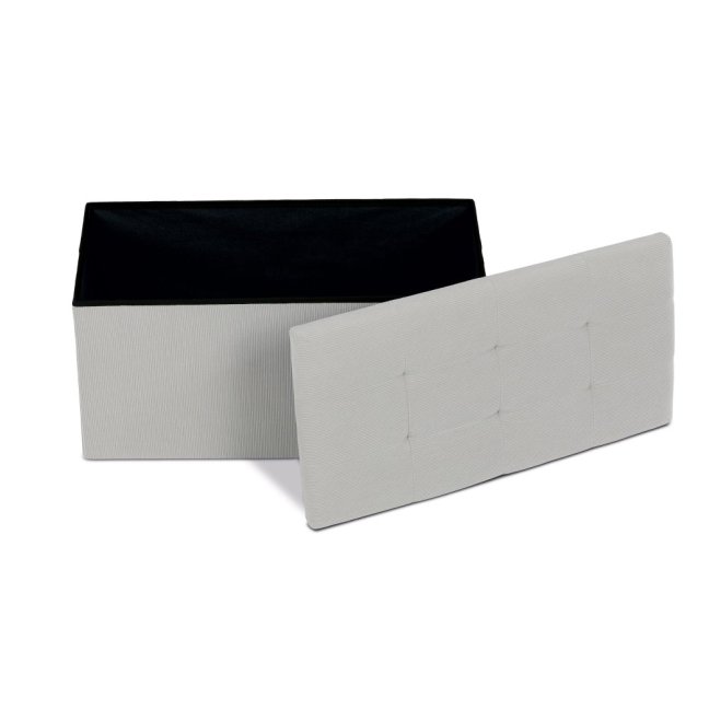 Taburet AFRODITE s úložným prostorem — manšestr, více barev