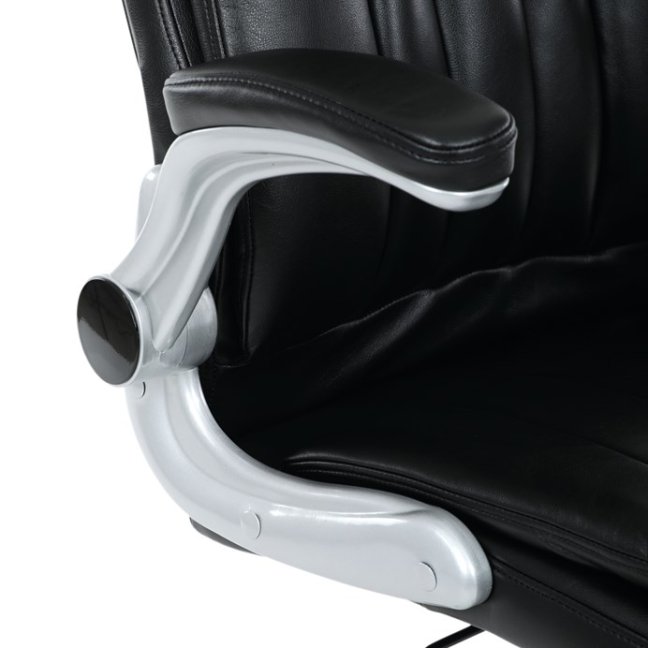 Kancelářské křeslo KURO — ekokůže, černá