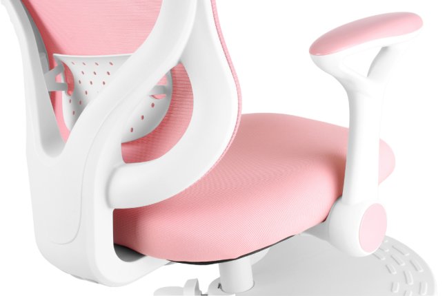 Dětská rostoucí židle Neoseat JUNI 007 — látka, pratelný potah, růžová