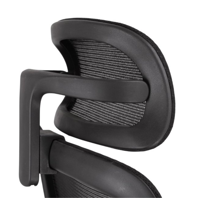 Kancelářská ergonomická židle Neoseat ALLY — síť / látka, černá, nosnost 150 kg