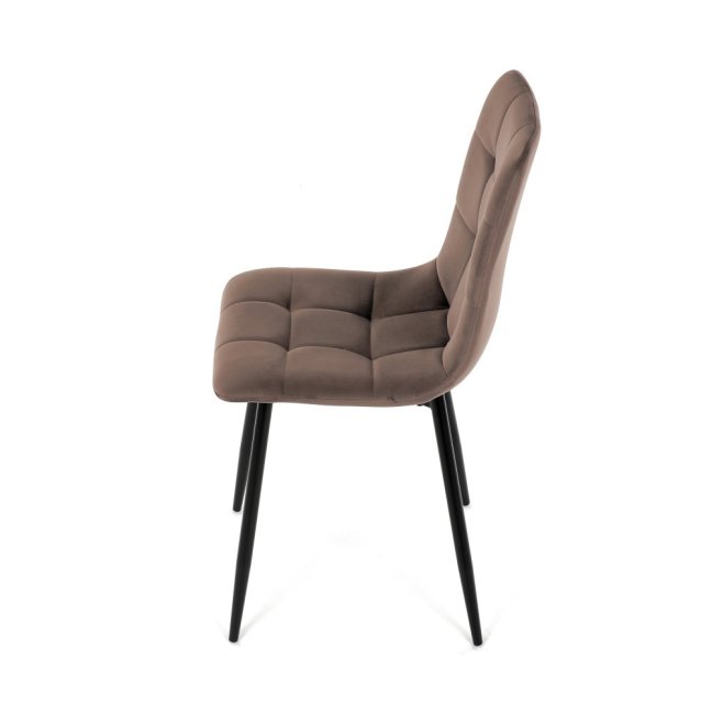 Jídelní židle THEO II — kov, samet, více barev - Barevné varianty židle THEO II: Modrá