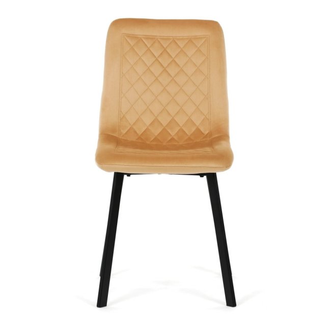 Jídelní židle PAIGE — kov, samet, více barev - Barevné varianty jídelní židle PAIGE: Černá