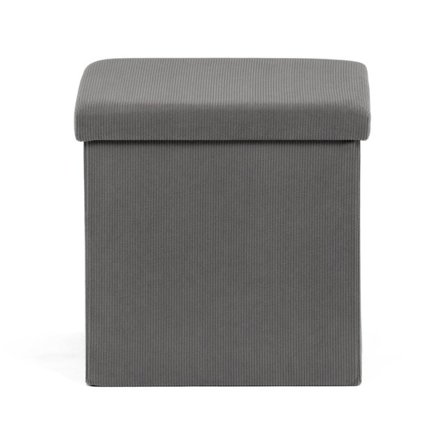 Taburet ADONIS s úložným prostorem — manšestr, více barev