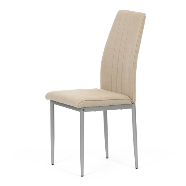 Jídelní židle MAUS — kov, látka, více barev - Barevné varianty jídelní židle MAUS: Krémová