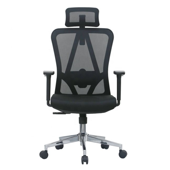 Kancelářská ergonomická židle Neoseat BOROSI — černá, nosnost 150 kg