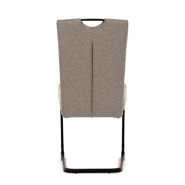 Jídelní židle MARLENE — kov, látka, více barev - Barevné varianty jídelní židle MARLENE: Šedá