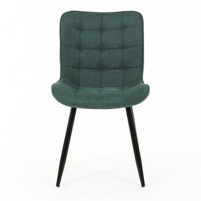 Jídelní židle PAELA — kov, látka, více barev - Barevné varianty jídelní židle PAELA: Světle šedá