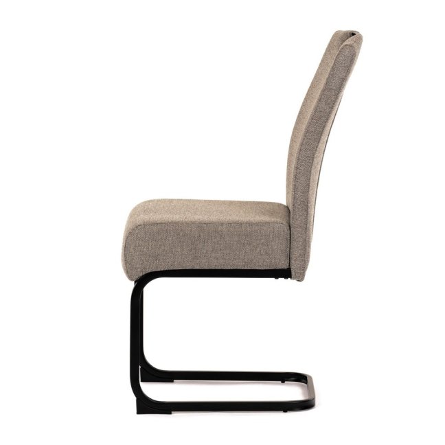 Jídelní židle MARLENE — kov, látka, více barev - Barevné varianty jídelní židle MARLENE: Šedá