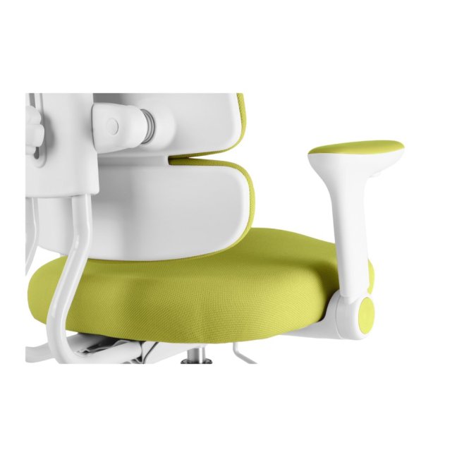Dětská rostoucí židle Neoseat KIDDY THREE — látka, zelená