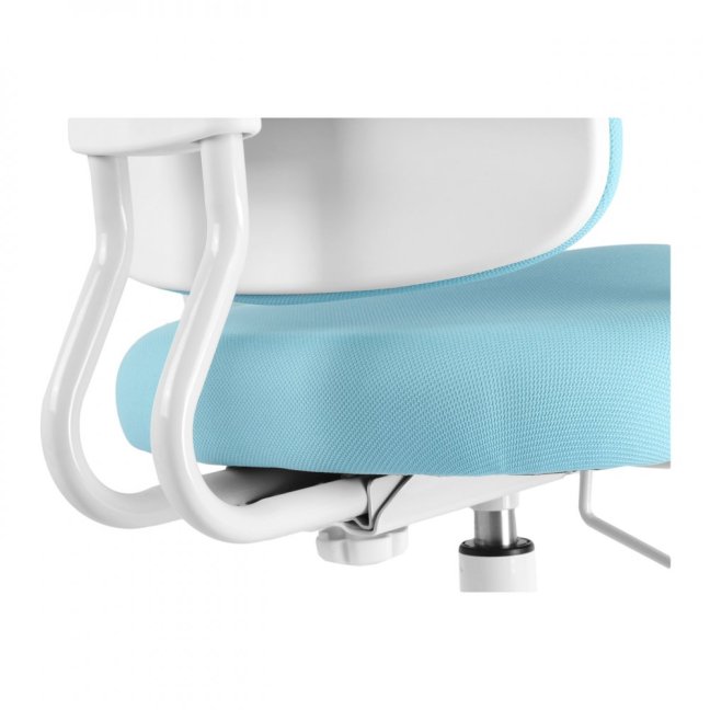 Dětská rostoucí židle Neoseat KIDDY THREE — látka, pratelný potah, modrá