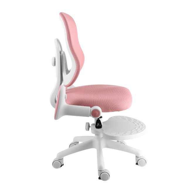 Dětská rostoucí židle Neoseat MIKY — látka, růžová