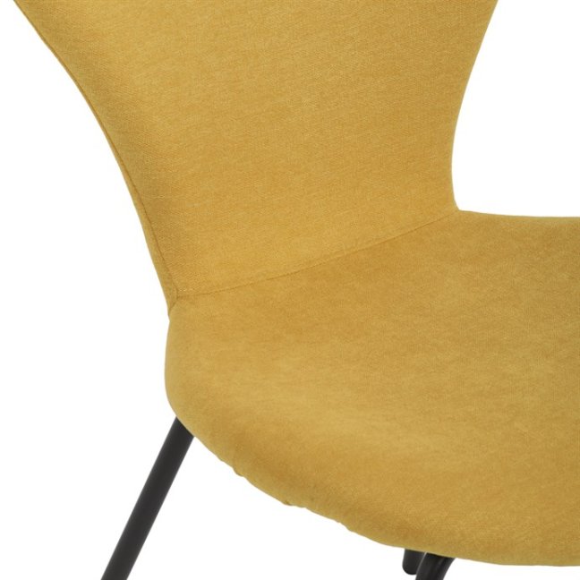 Jídelní židle JULES — kov, látka, více barev - Barevné varianty jídelní židle JULES: Světle šedá