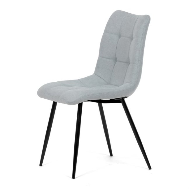 Jídelní židle MONDE — kov, látka, více barev - Barevné varianty jídelní židle MONDE: Stříbrná