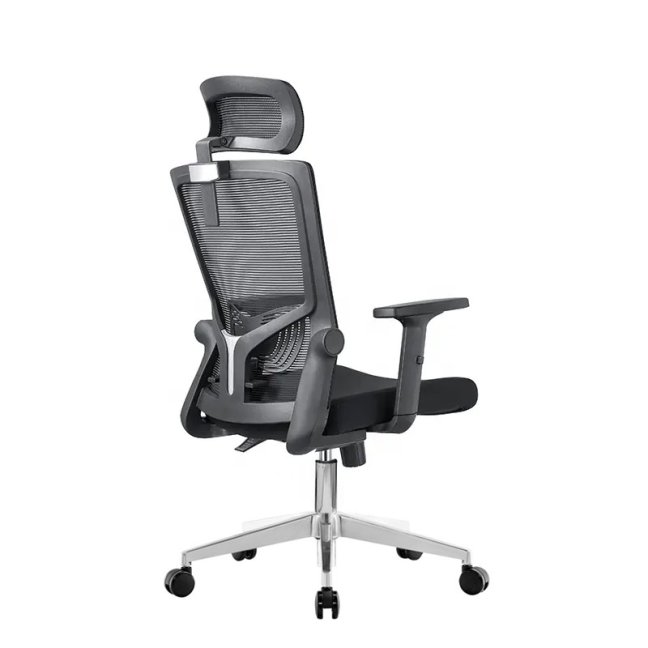 Kancelářská ergonomická židle Neoseat NOVELO — síť / látka, černá, nosnost 150 kg
