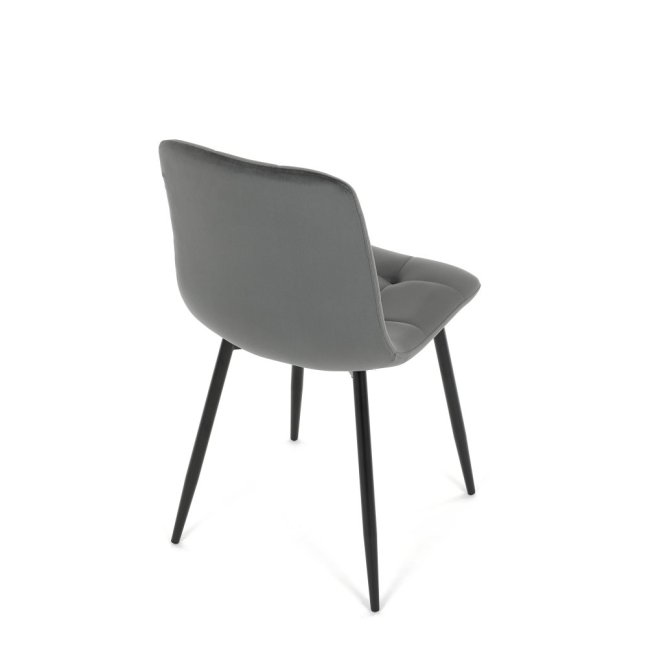 Jídelní židle THEO II — kov, samet, více barev - Barevné varianty židle THEO II: Modrá