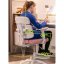 Dětská rostoucí židle Neoseat KIDDY THREE — látka, pratelný potah, zelená