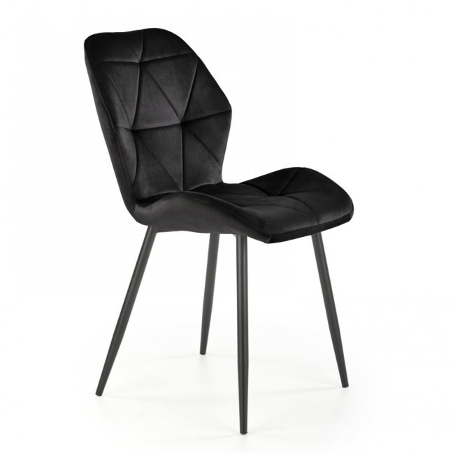 Jídelní židle KARINA — kov, samet, více barev - Barevné varianty židle Karina: Skořicová