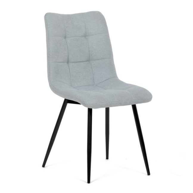 Jídelní židle MONDE — kov, látka, více barev - Barevné varianty jídelní židle MONDE: Stříbrná