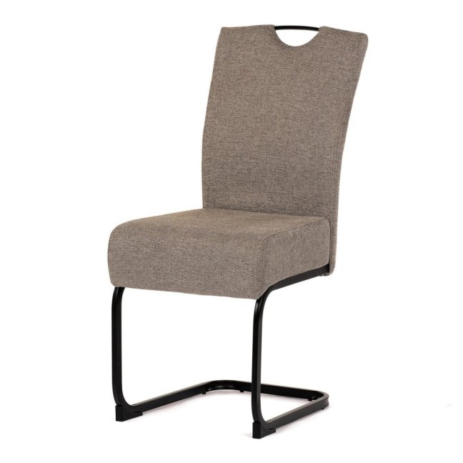 Jídelní židle MARLENE — kov, látka, více barev - Barevné varianty jídelní židle MARLENE: Šedá