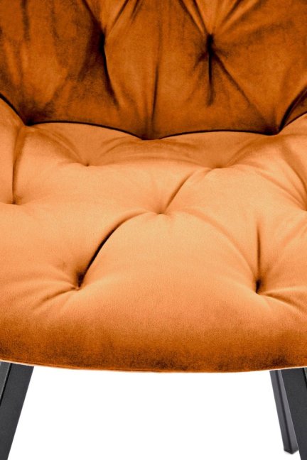 Jídelní otočná židle ROSITA — kov, látka, černá / více barev