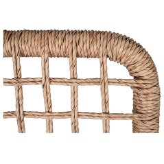 Zahradní set BONTAS 1 + 2 — kov, umělý ratan, antracit / přírodní