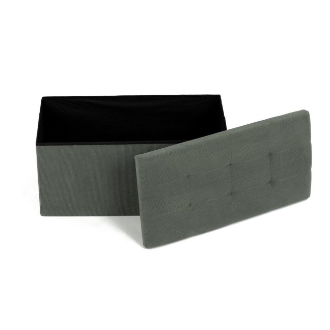 Taburet AFRODITE s úložným prostorem — manšestr, více barev