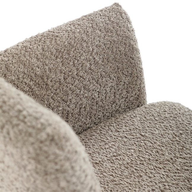 Jídelní otočné křeslo MANKA — kov, látka, více barev - Barevné varianty jídelního křesla MANKA: Šedá