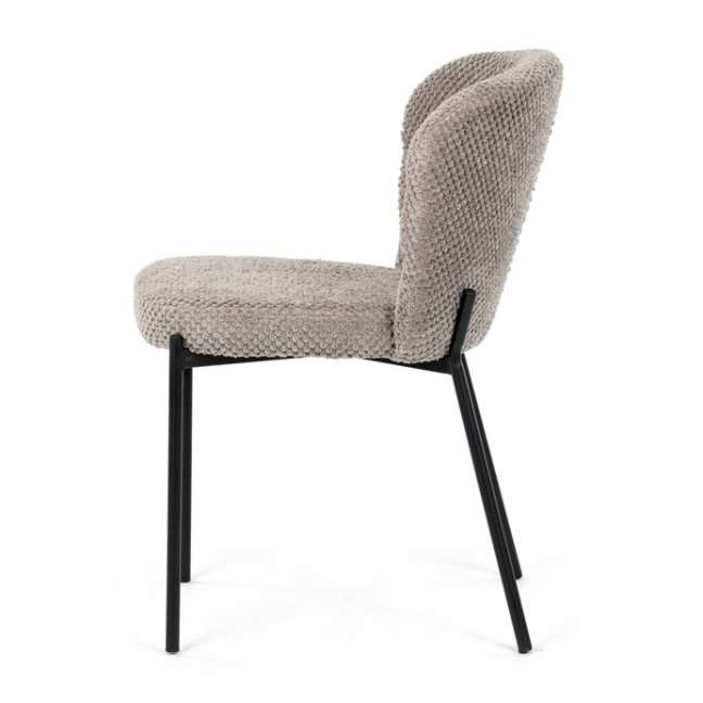 Jídelní židle TUATA — kov, látka, více barev - Barevné varianty jídelní židle TUATA: Zelená