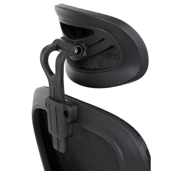 Kancelářská otočná židle MORTY — látka, černá